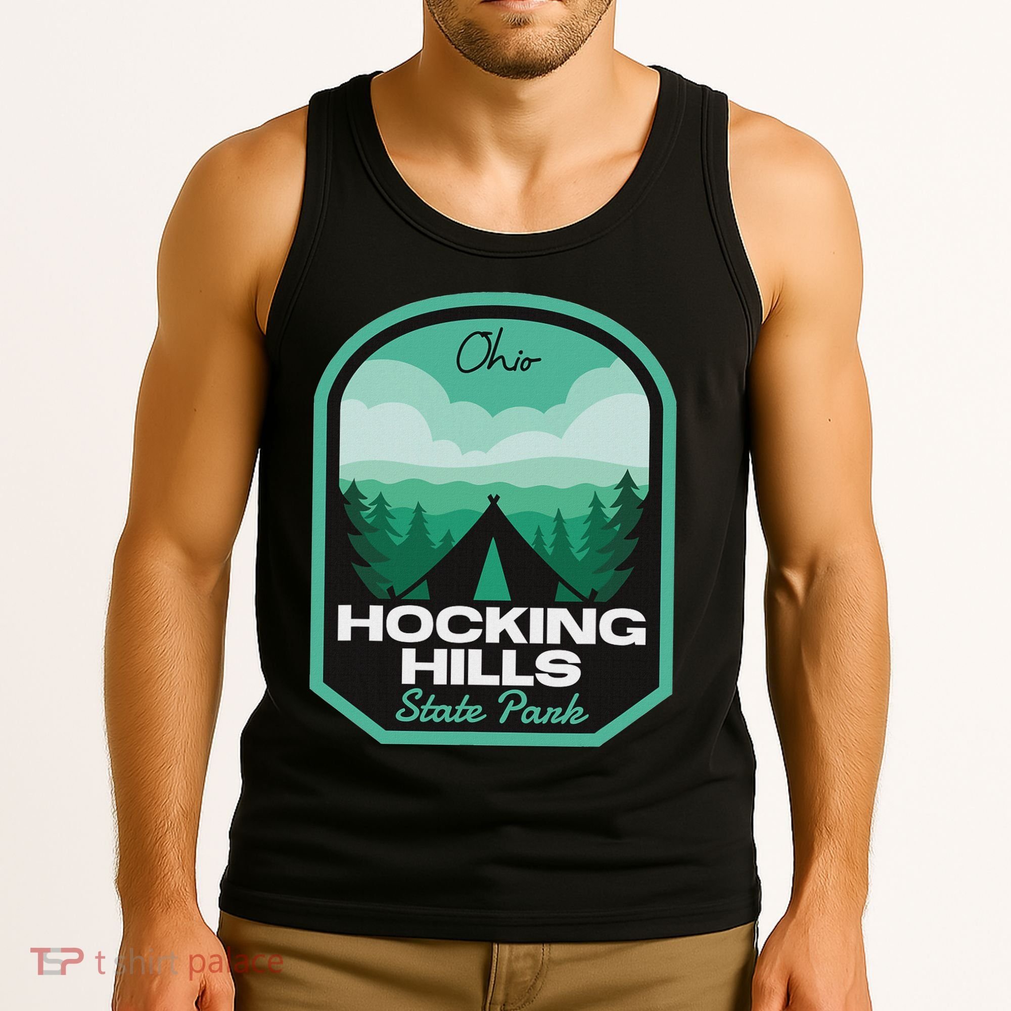 Hocking Hills State Park Oh Camping Tank Top