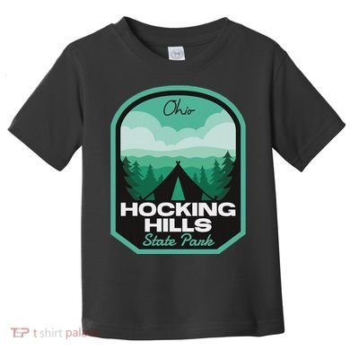 Hocking Hills State Park Oh Camping Toddler T-Shirt