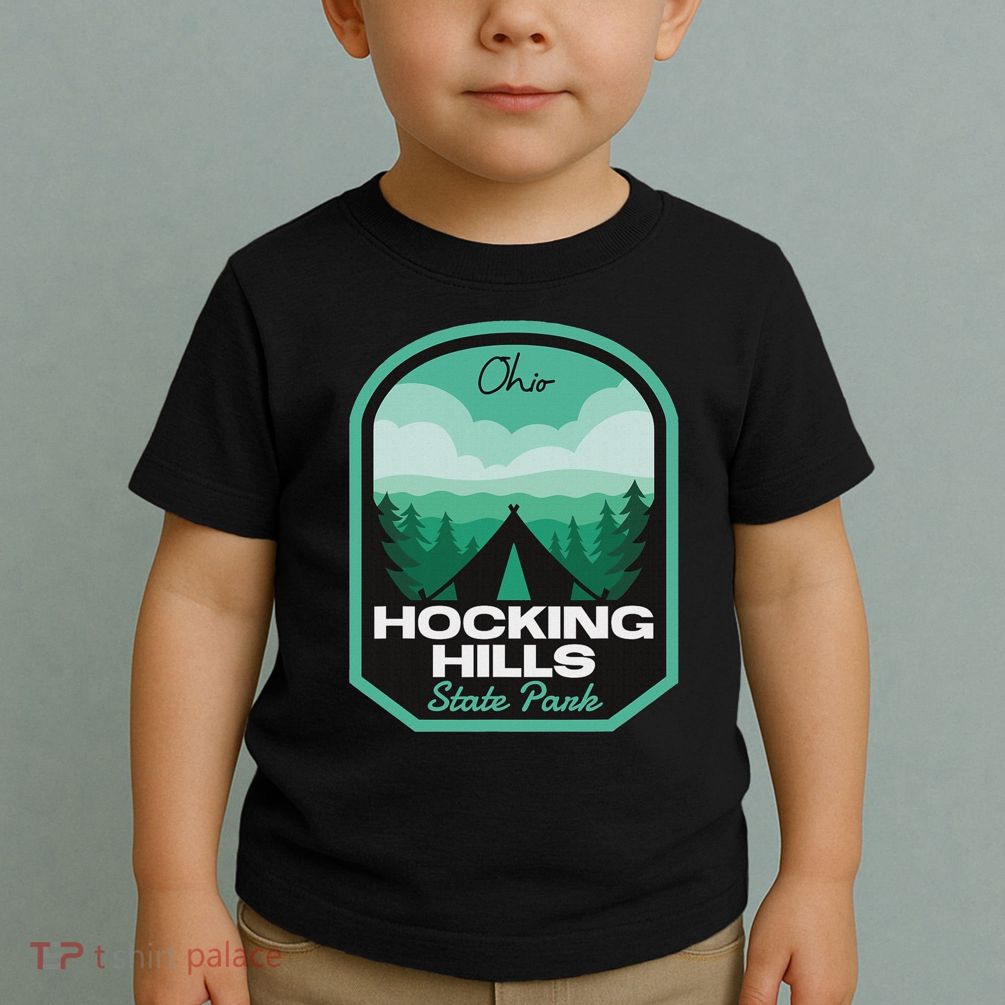 Hocking Hills State Park Oh Camping Toddler T-Shirt