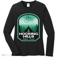 Hocking Hills State Park Oh Camping Women's Long Sleeve Shirt thumb 0