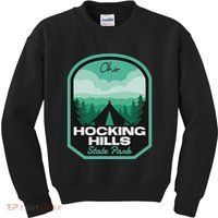Hocking Hills State Park Oh Camping Kids Sweatshirt thumb 0