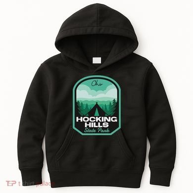 Hocking Hills State Park Oh Camping Kids Hoodie