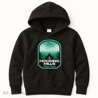 Hocking Hills State Park Oh Camping Kids Hoodie thumb 0