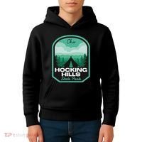 Hocking Hills State Park Oh Camping Kids Hoodie thumb 4