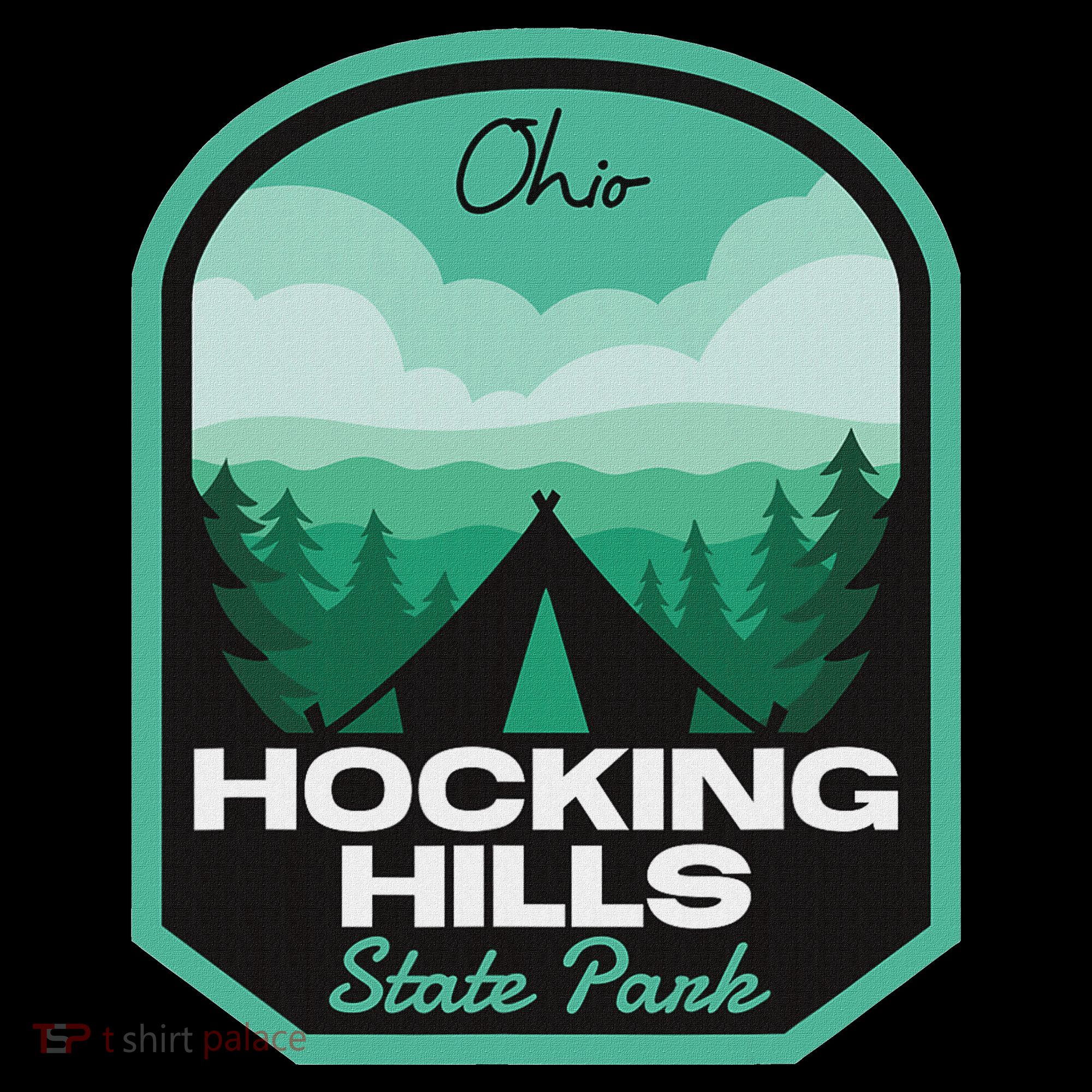Hocking Hills State Park Oh Camping Kids Hoodie