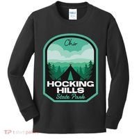 Hocking Hills State Park Oh Camping Kids Long Sleeve Shirt thumb 0
