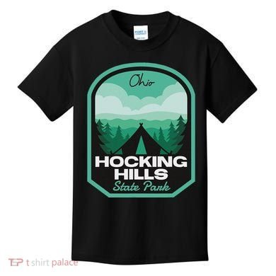 Hocking Hills State Park Oh Camping Kids T-Shirt