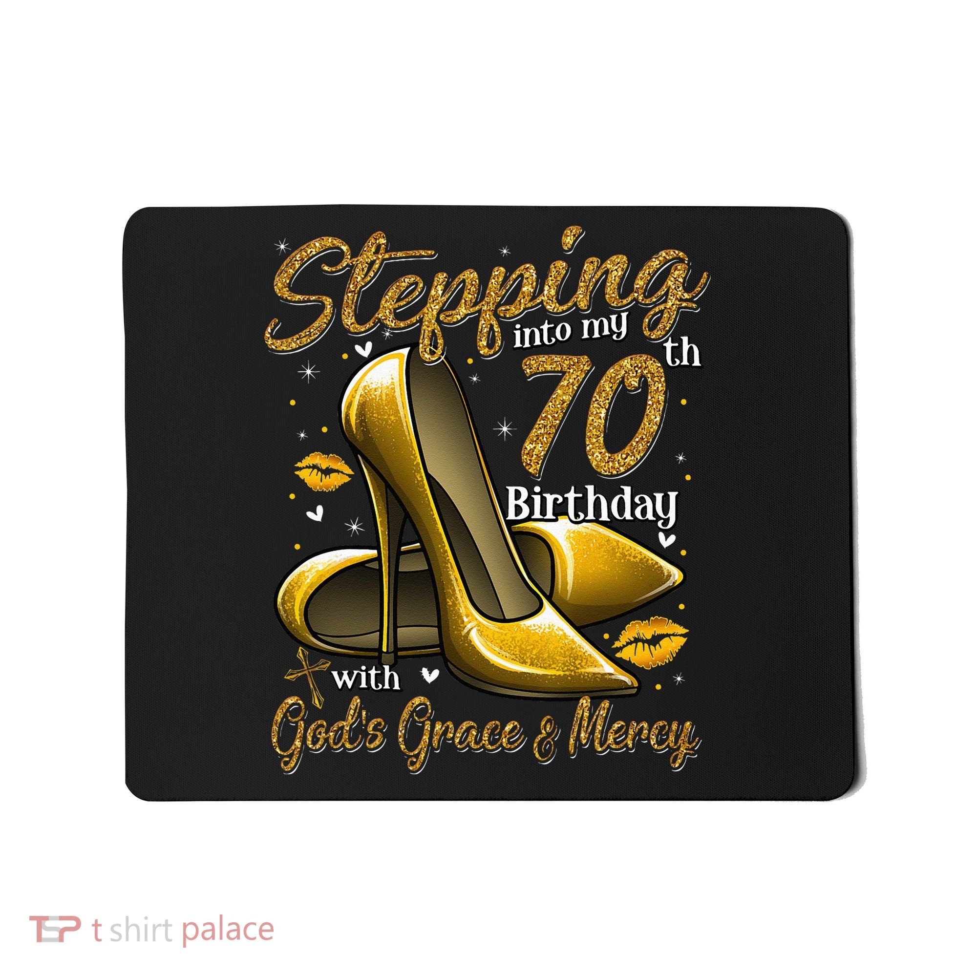 High Heels Stepping Into My 70th Birthday 70 And Fabulous Mousepad
