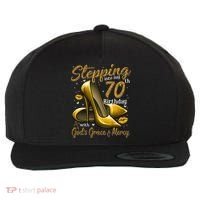 High Heels Stepping Into My 70th Birthday 70 And Fabulous Wool Snapback Cap thumb 0