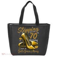 High Heels Stepping Into My 70th Birthday 70 And Fabulous Tote Bag thumb 0