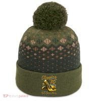 High Heels Stepping Into My 70th Birthday 70 And Fabulous The Baniff Cuffed Pom Beanie thumb 0