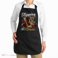 High Heels Stepping Into My 70th Birthday 70 and Fabulous Apron thumb 2