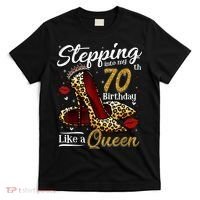 High Heels Stepping Into My 70th Birthday 70 and Fabulous T-Shirt thumb 0