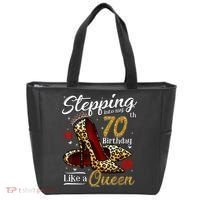High Heels Stepping Into My 70th Birthday 70 and Fabulous Tote Bag thumb 0