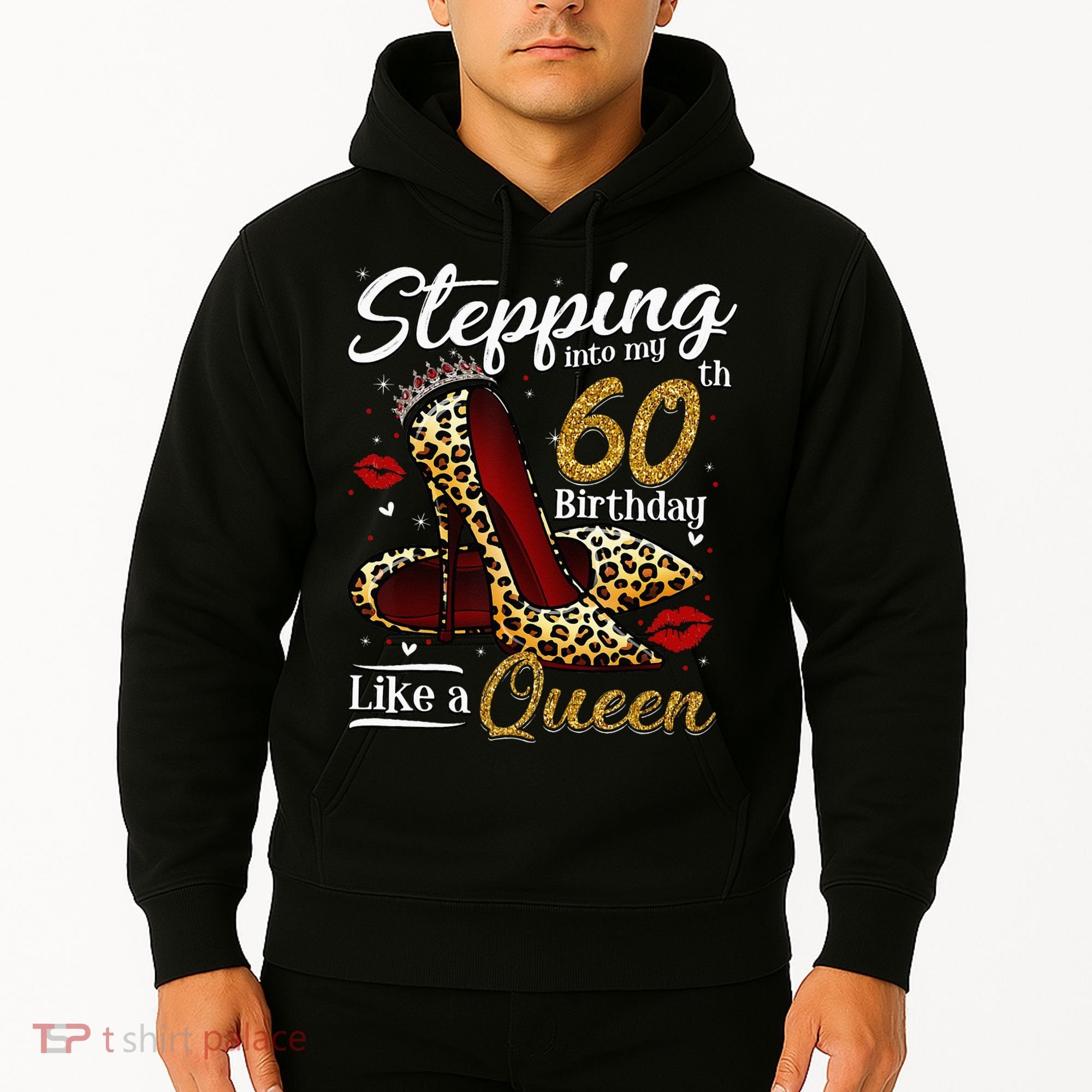 High Heels Stepping Into My 60th Birthday 60 And Fabulous Hoodie