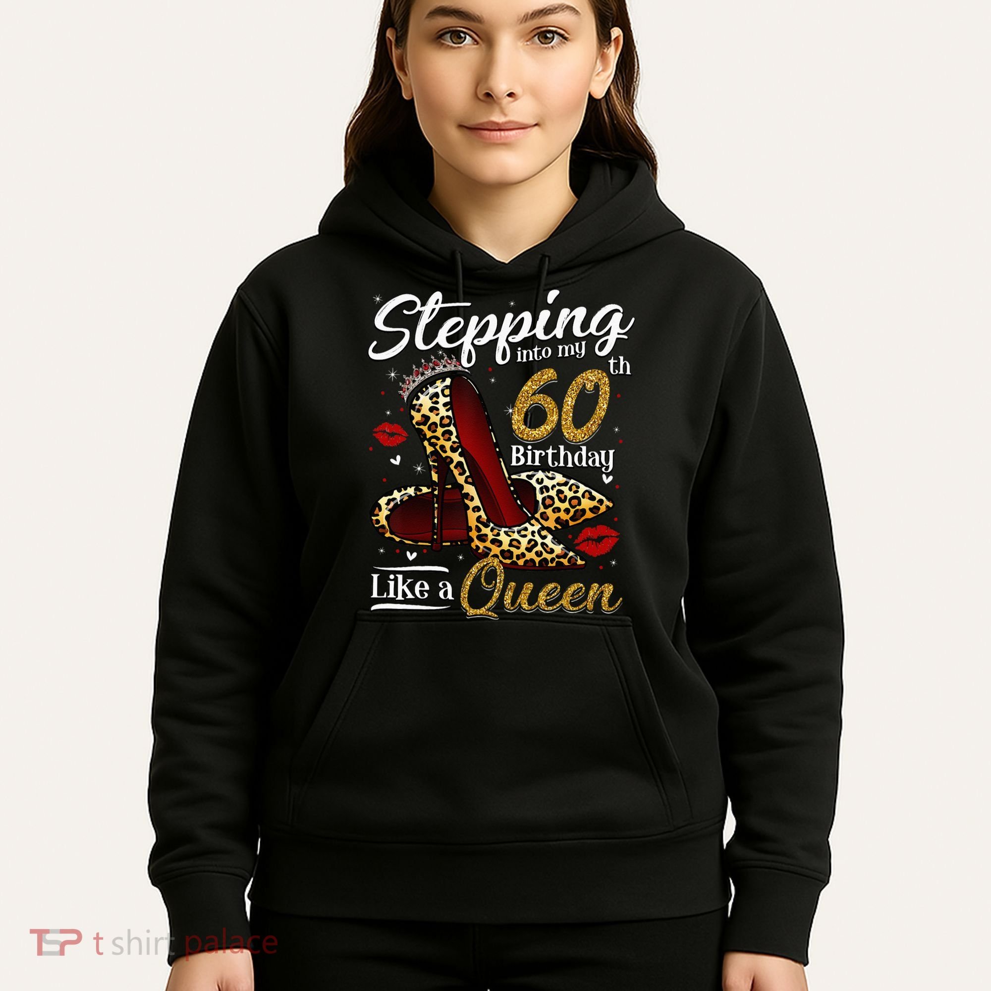 High Heels Stepping Into My 60th Birthday 60 And Fabulous Hoodie