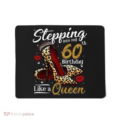 High Heels Stepping Into My 60th Birthday 60 And Fabulous Mousepad