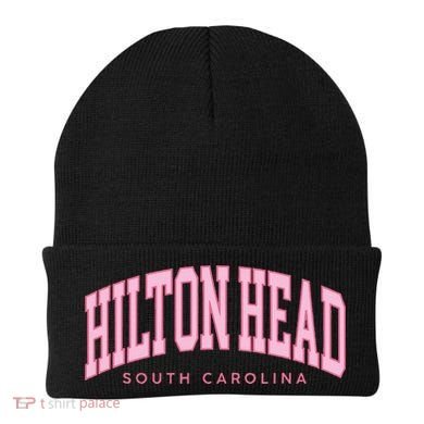 Hilton Head Sc South Carolina Retro Beanie