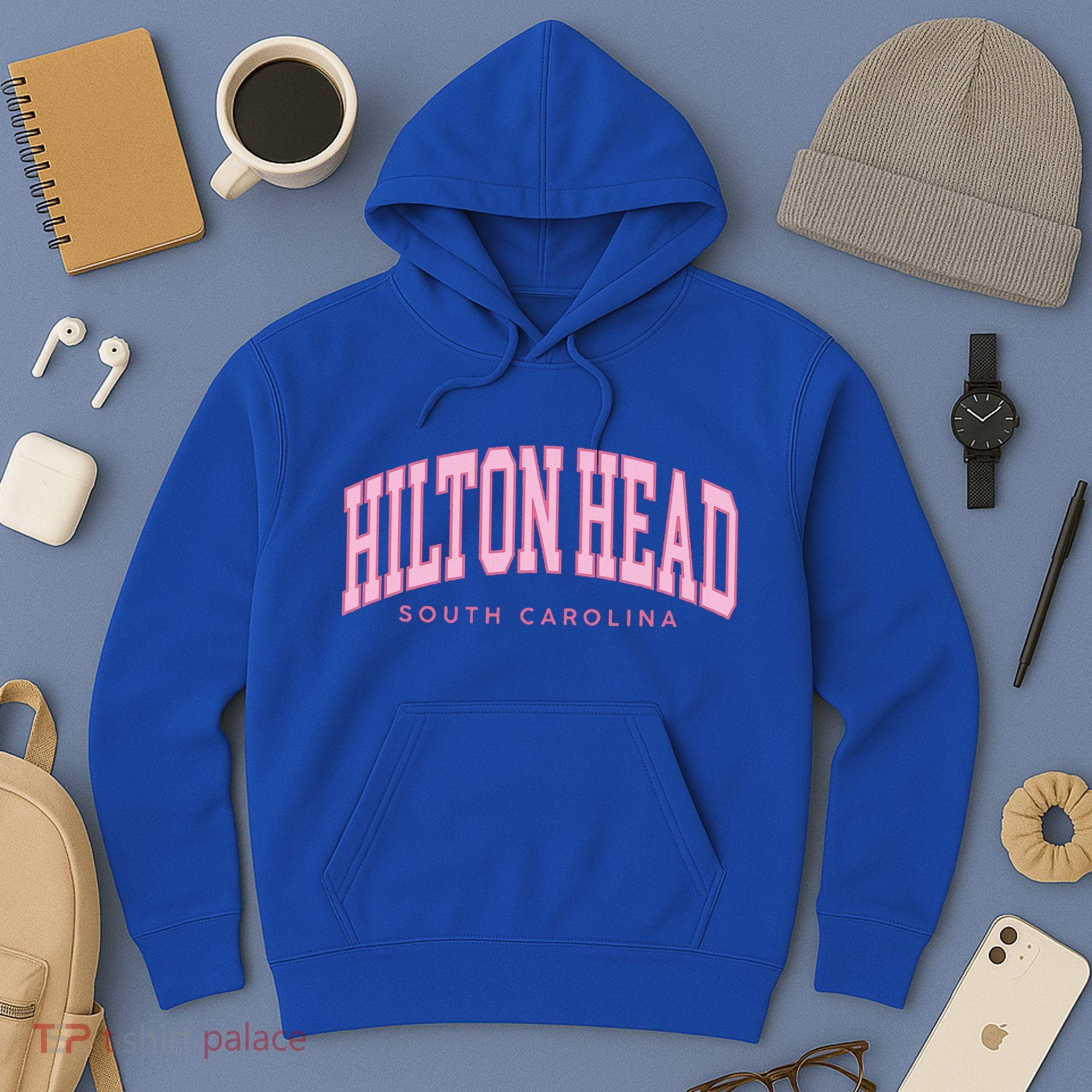 Hilton Head Sc South Carolina Retro Hoodie