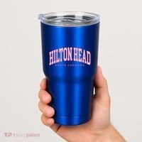 Hilton Head Sc South Carolina Retro Tumbler thumb 2