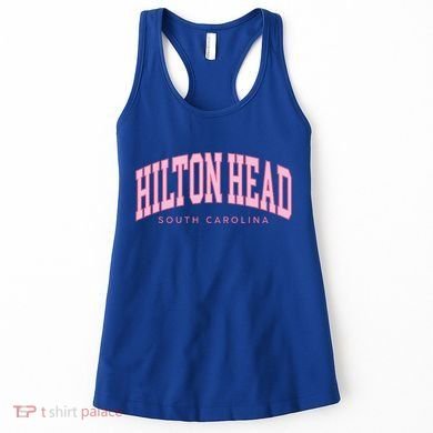 Hilton Head Sc South Carolina Retro Women's Tank Top