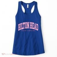 Hilton Head Sc South Carolina Retro Women's Tank Top thumb 0