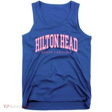 Hilton Head Sc South Carolina Retro Tank Top