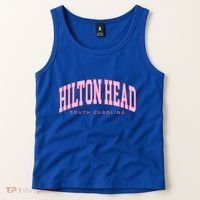 Hilton Head Sc South Carolina Retro Tank Top thumb 2