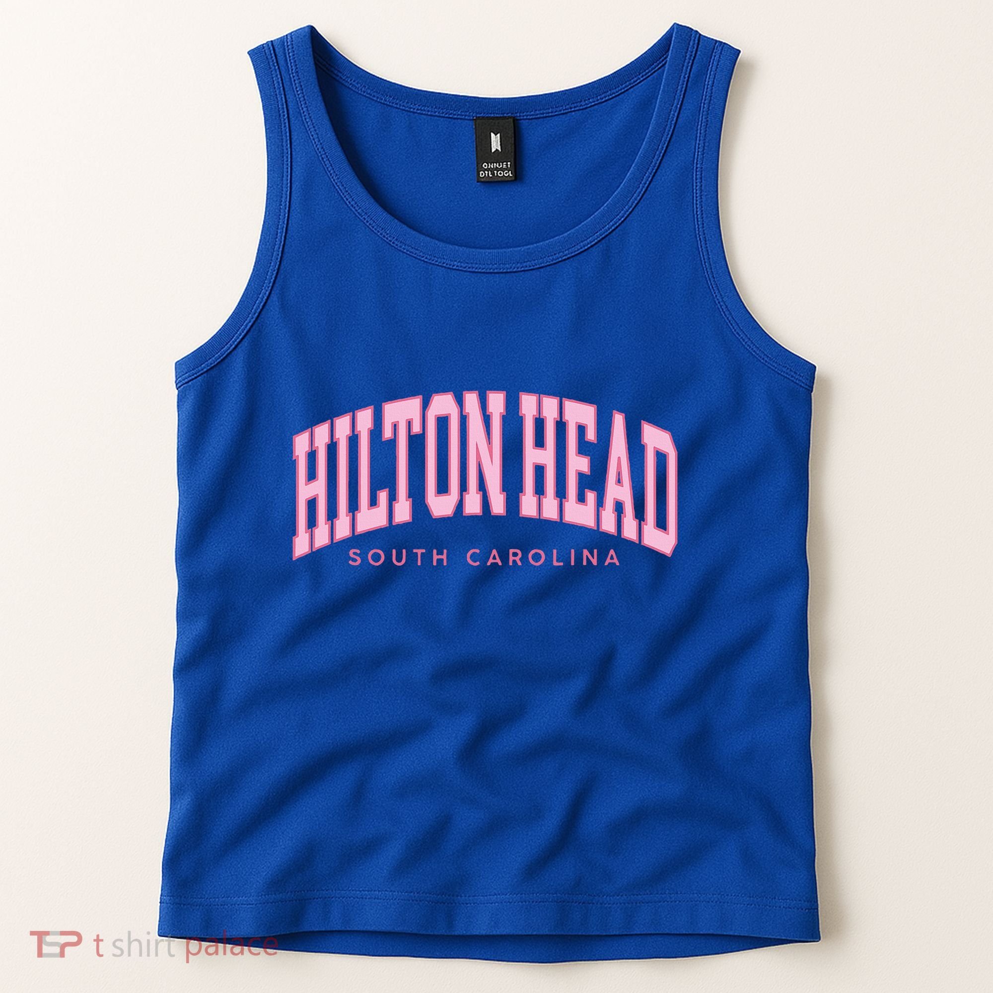 Hilton Head Sc South Carolina Retro Tank Top