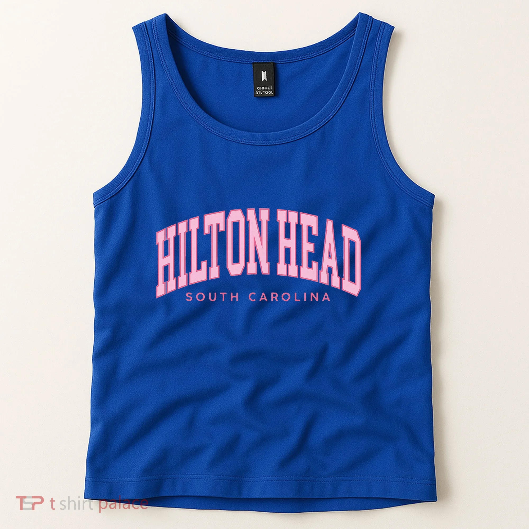 Hilton Head Sc South Carolina Retro Tank Top