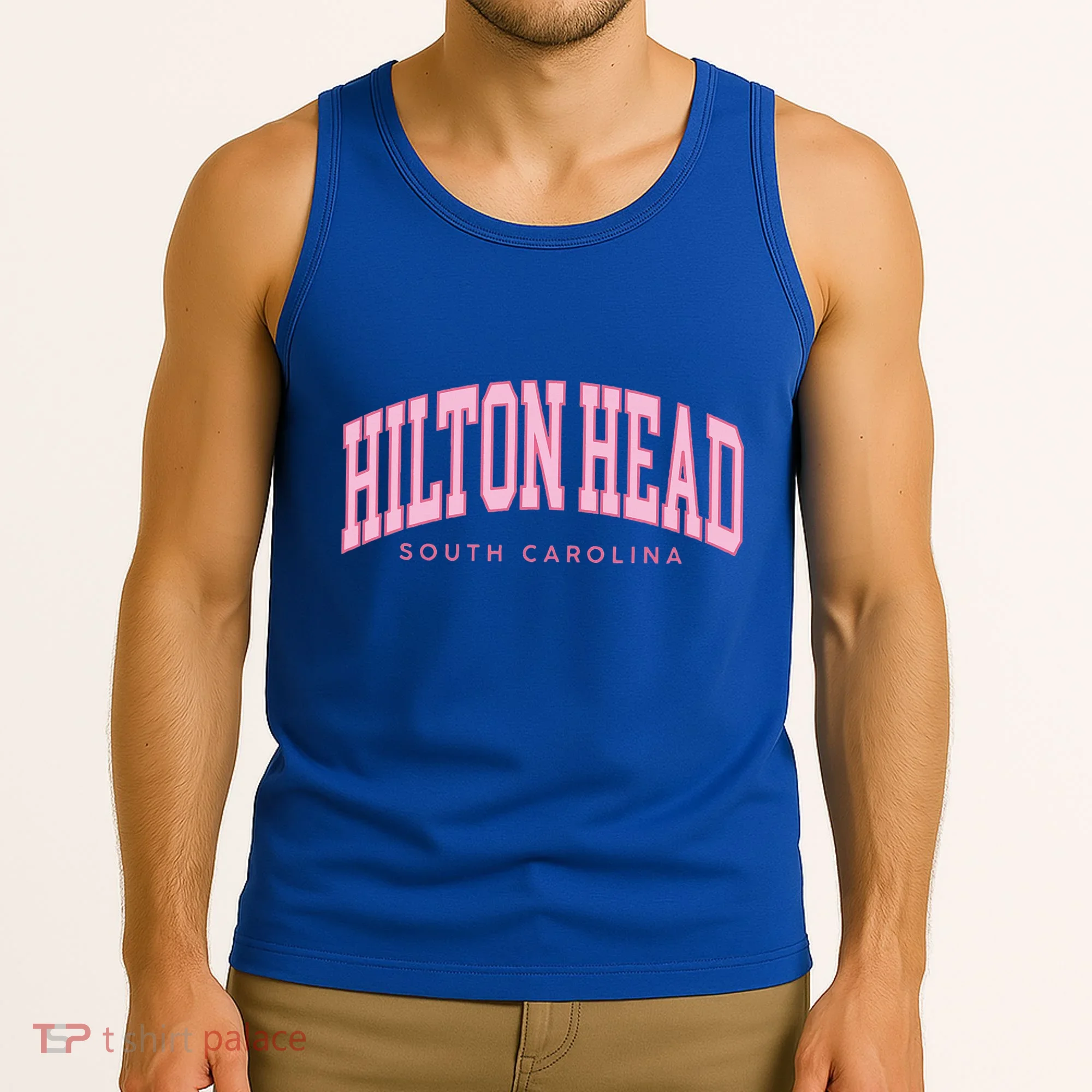 Hilton Head Sc South Carolina Retro Tank Top