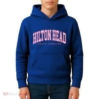 Hilton Head Sc South Carolina Retro Kids Hoodie thumb 4