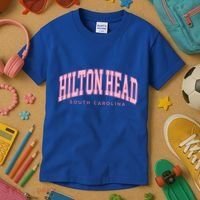 Hilton Head Sc South Carolina Retro Kids T-Shirt thumb 3