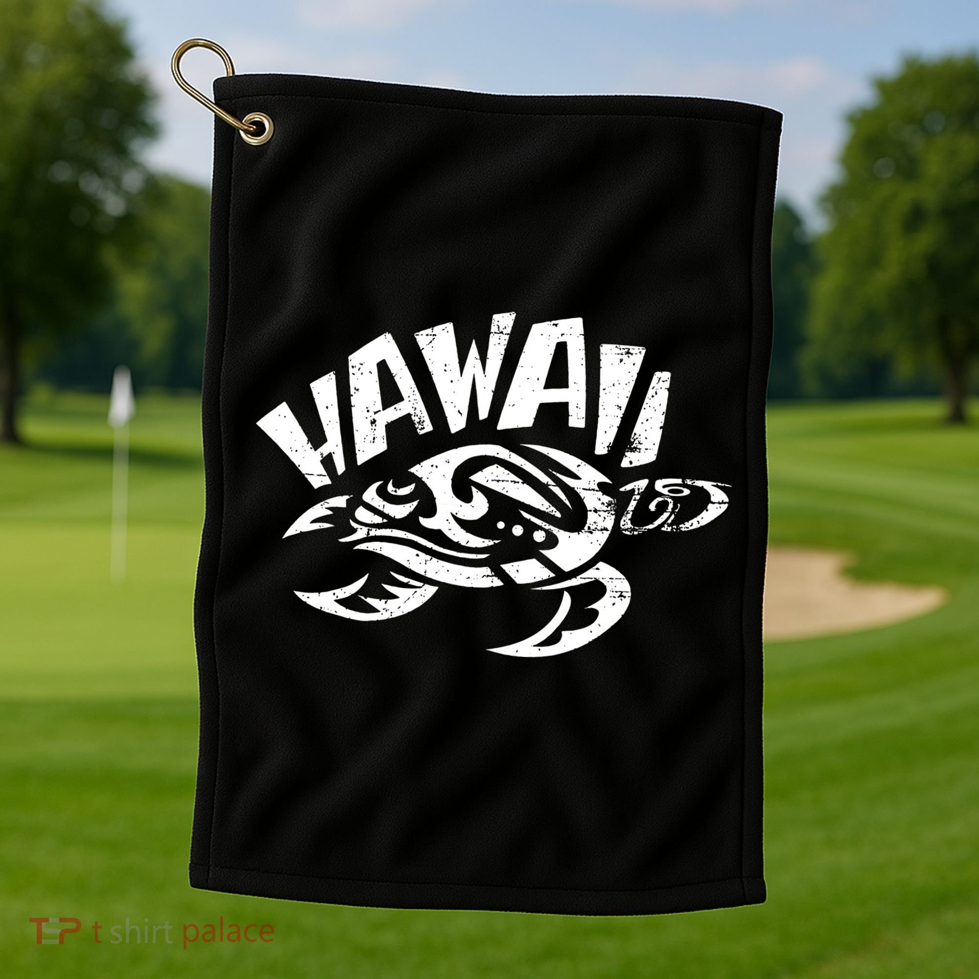 Hawaii Hawaii State Hawaii Lover Tee Hawaii Golf Towel