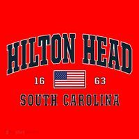 Hilton Head Sc South Carolina Usa Flag Patriotic Santa Hat thumb 1