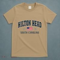 Hilton Head Sc South Carolina Usa Flag Patriotic T-Shirt thumb 5