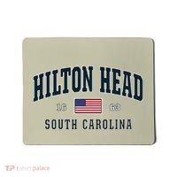 Hilton Head Sc South Carolina Usa Flag Patriotic Mousepad thumb 0
