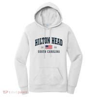 Hilton Head Sc South Carolina Usa Flag Patriotic Women's Hoodie thumb 0