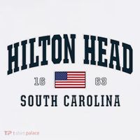 Hilton Head Sc South Carolina Usa Flag Patriotic Women's Tank Top thumb 5
