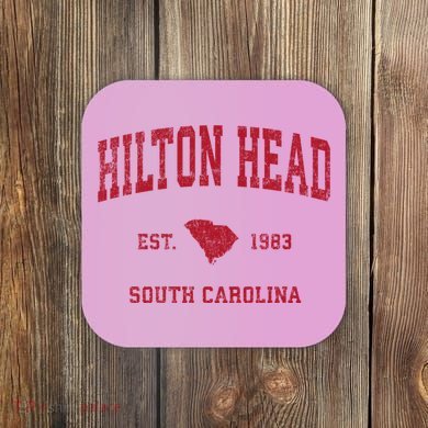 Hilton Head South Carolina Sc Vintage Sports Coaster