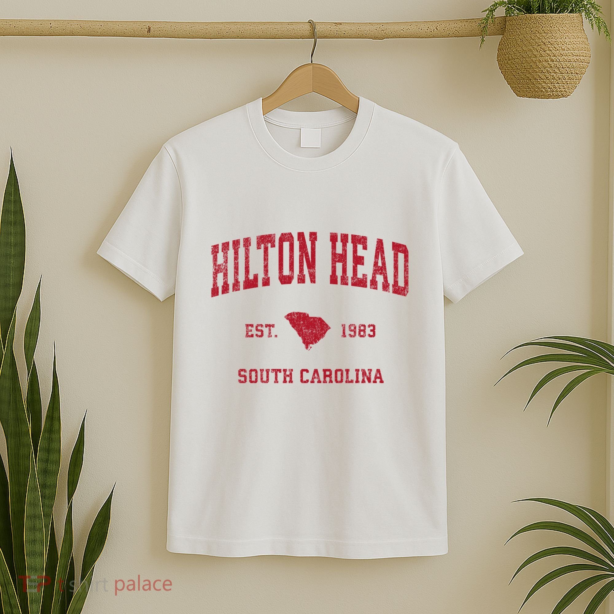 Hilton Head South Carolina Sc Vintage Sports T-Shirt