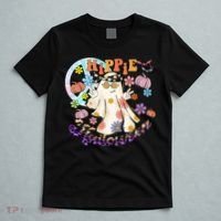 Hippie Halloween Spooky Floral Graphic Best Funny Halloween Shirts T-Shirt thumb 5