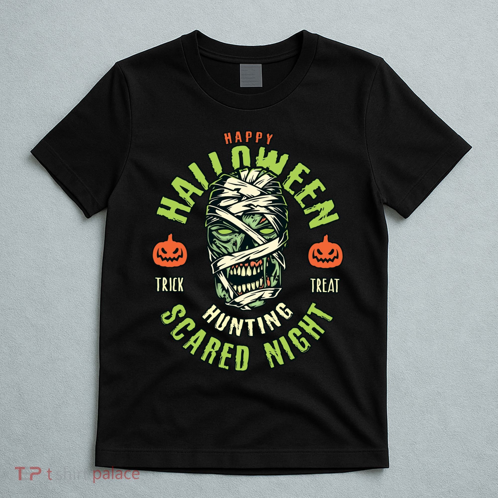 Happy Halloween Scared Night Mummy T-Shirt