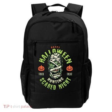 Happy Halloween Scared Night Mummy Backpack