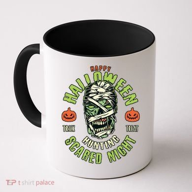 Happy Halloween Scared Night Mummy Coffee Mug