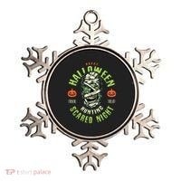 Happy Halloween Scared Night Mummy Ornament thumb 0