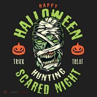 Happy Halloween Scared Night Mummy Hat thumb 2