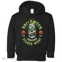 Happy Halloween Scared Night Mummy Toddler Hoodie thumb 0