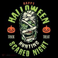 Happy Halloween Scared Night Mummy Toddler Hoodie thumb 2