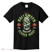 Happy Halloween Scared Night Mummy Kids T-Shirt thumb 0
